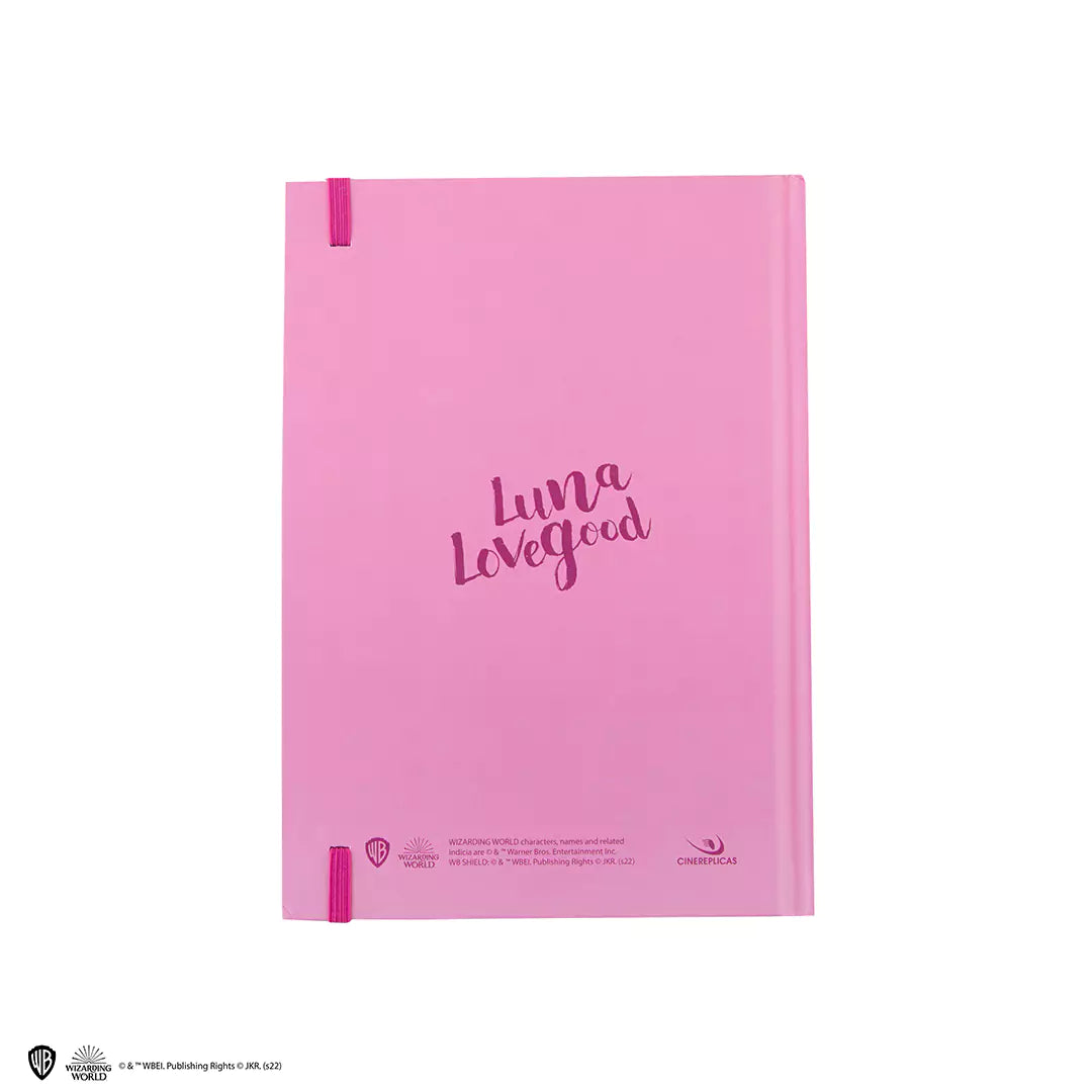 Carnet rigide et marque page Luna Lovegood