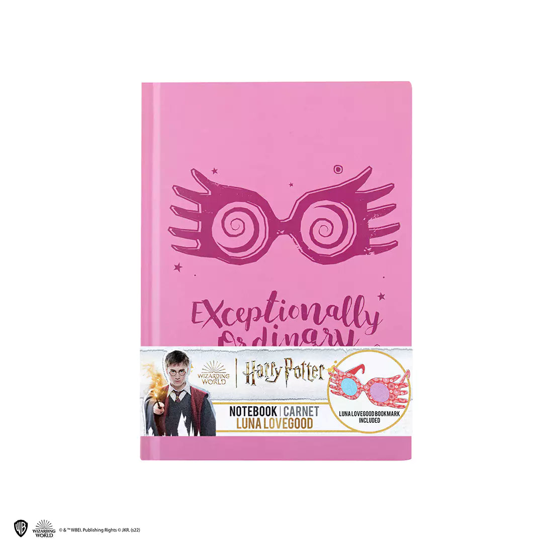 Carnet rigide et marque page Luna Lovegood