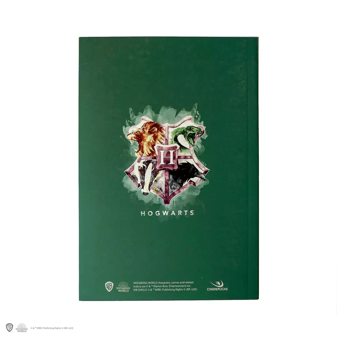 Carnet souple Serpentard