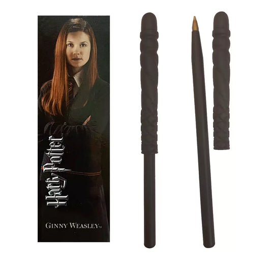 Stylo baguette et marque page Ginny Weasley