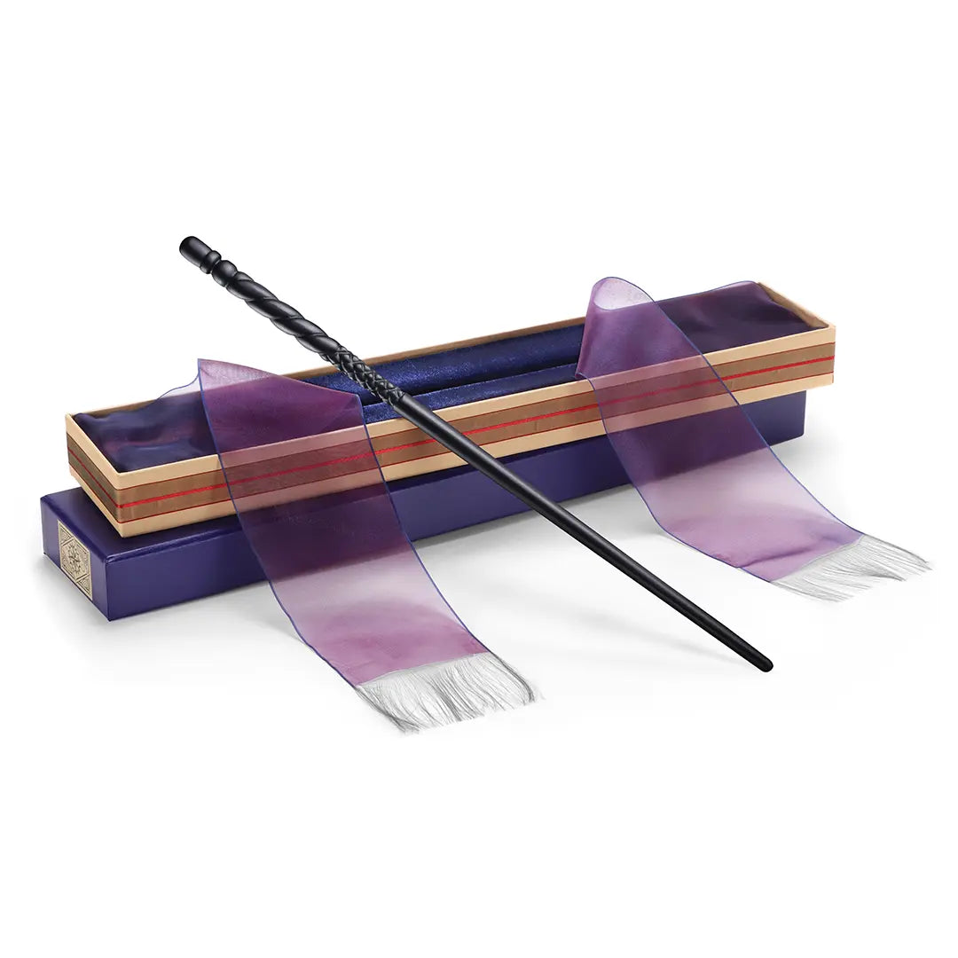 Baguette de Ginny Weasley Collection Ollivander dans son coffret officiel Harry Potter