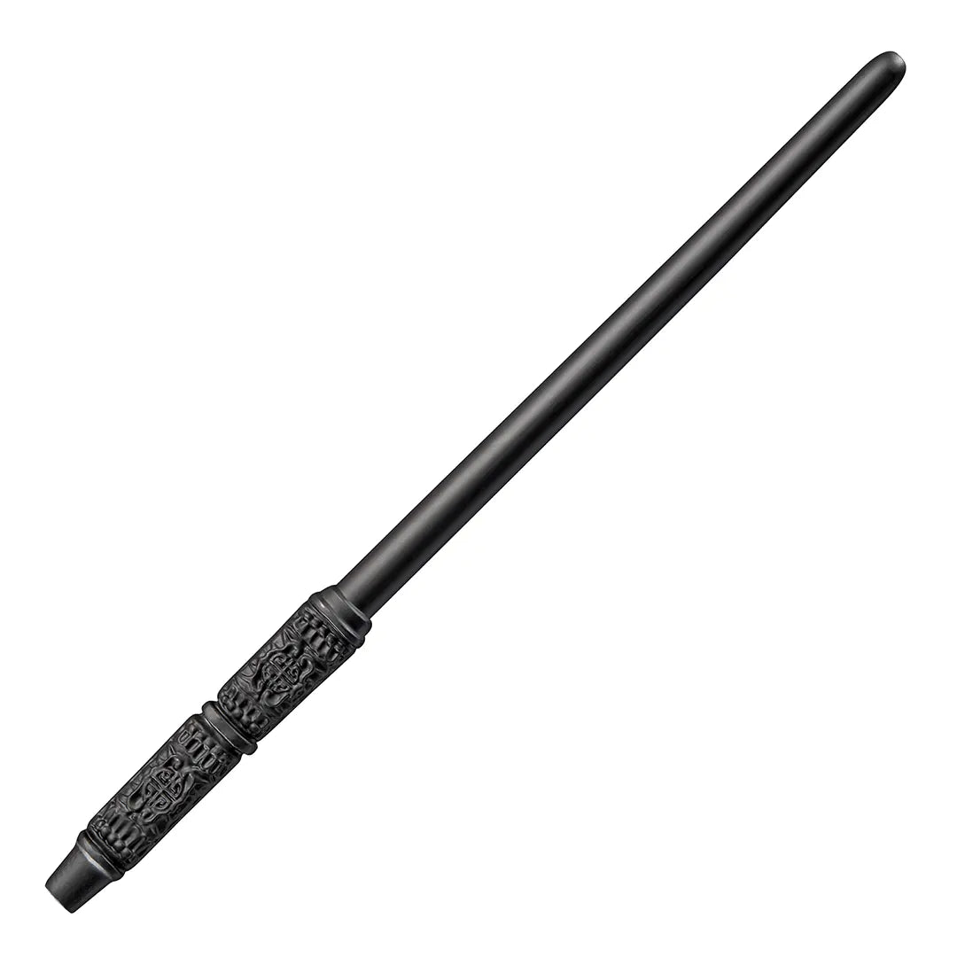 Baguette PVC Severus Rogue Harry Potter de 30 cm présentée dans une boîte vitrine officielle.