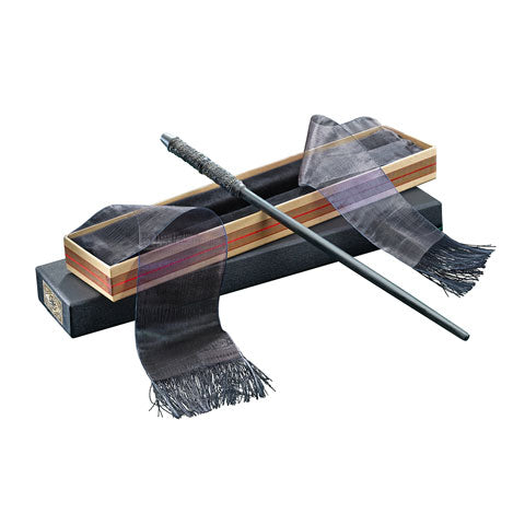 Baguette de Severus Rogue Collection Ollivander dans son coffret officiel Harry Potter