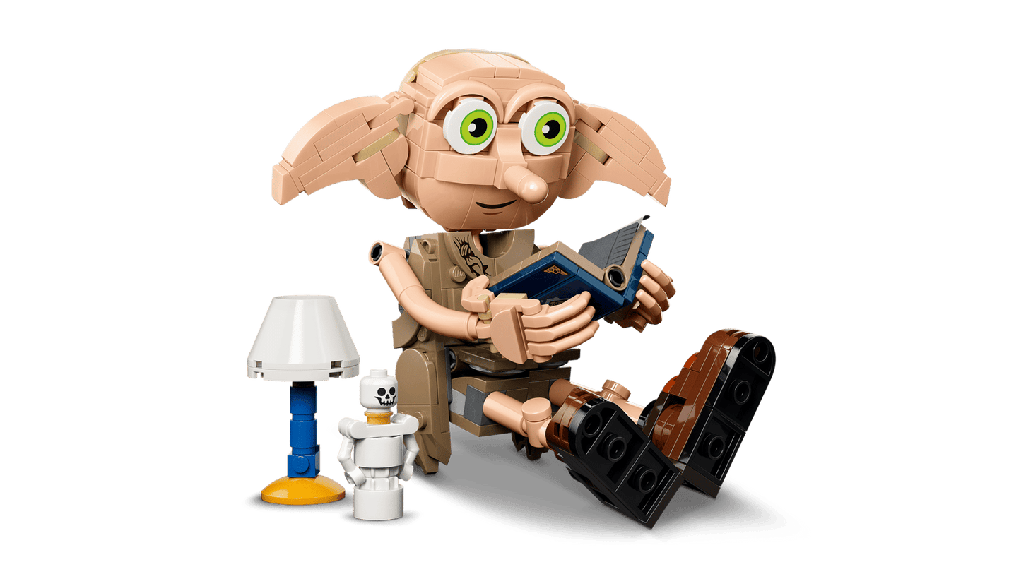 LEGO Harry Potter 76469 Dobby l’Elfe Libre et Kreattur 2-en-1