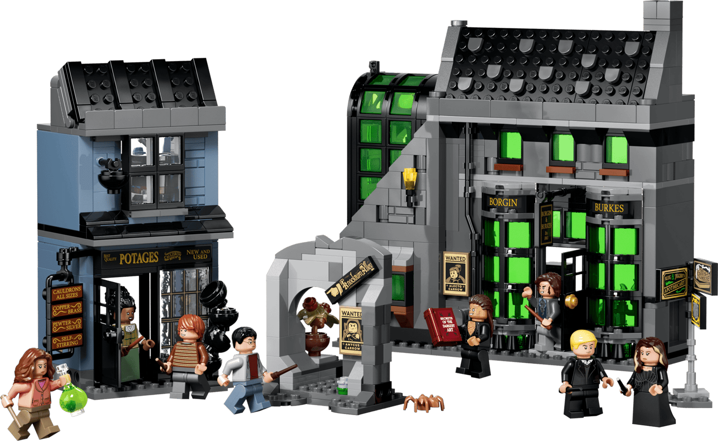 LEGO Harry Potter 76471 Les Boutiques Magiques de l’Allée des Embrumes