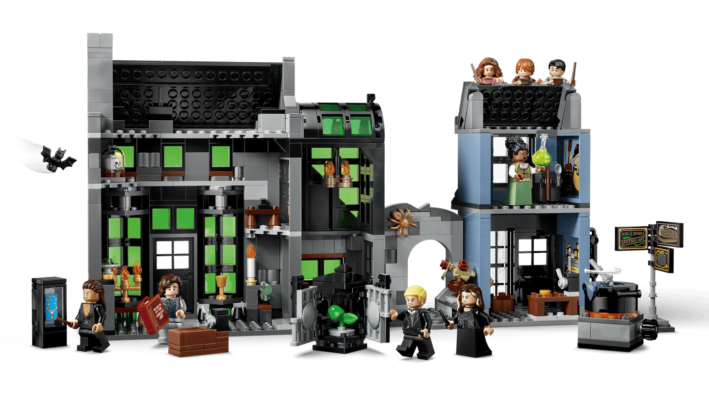 LEGO Harry Potter 76471 Les Boutiques Magiques de l’Allée des Embrumes