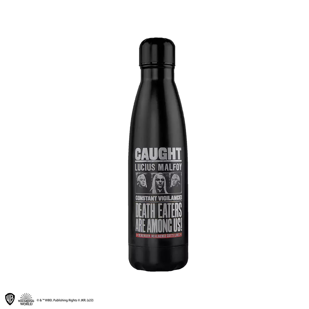bouteille isotherme lucius wanted harry potter 500ml