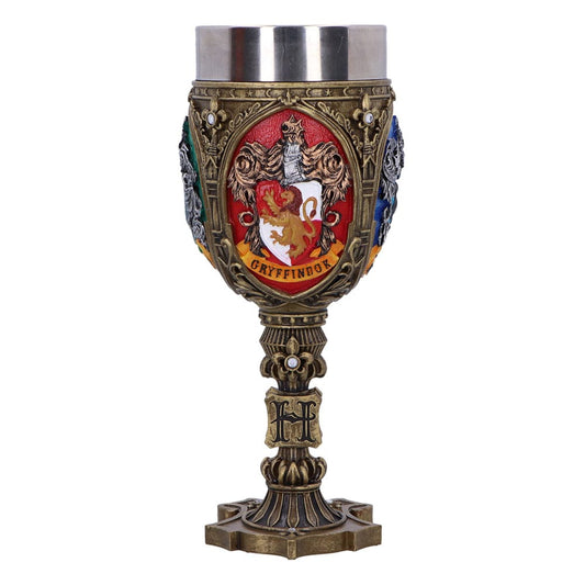 Calice Harry Potter des 4 maisons de Poudlard peint à la main
