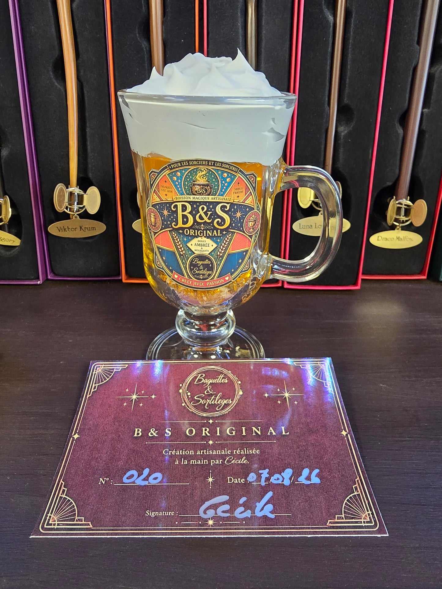 Chope de collection B&S Original n°20 – Création artisanale unique