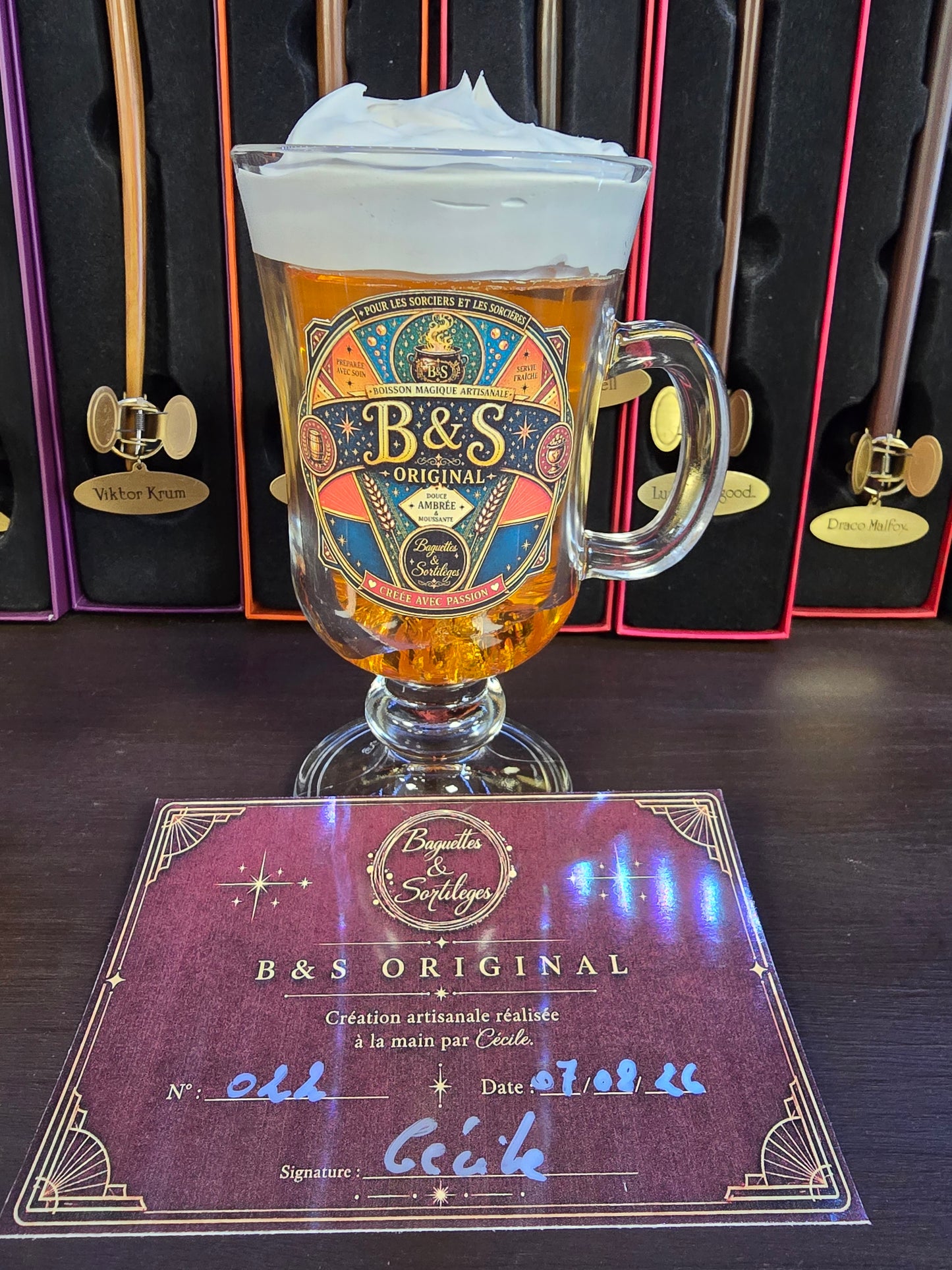 Chope de collection B&S Original n°22 – Création artisanale unique