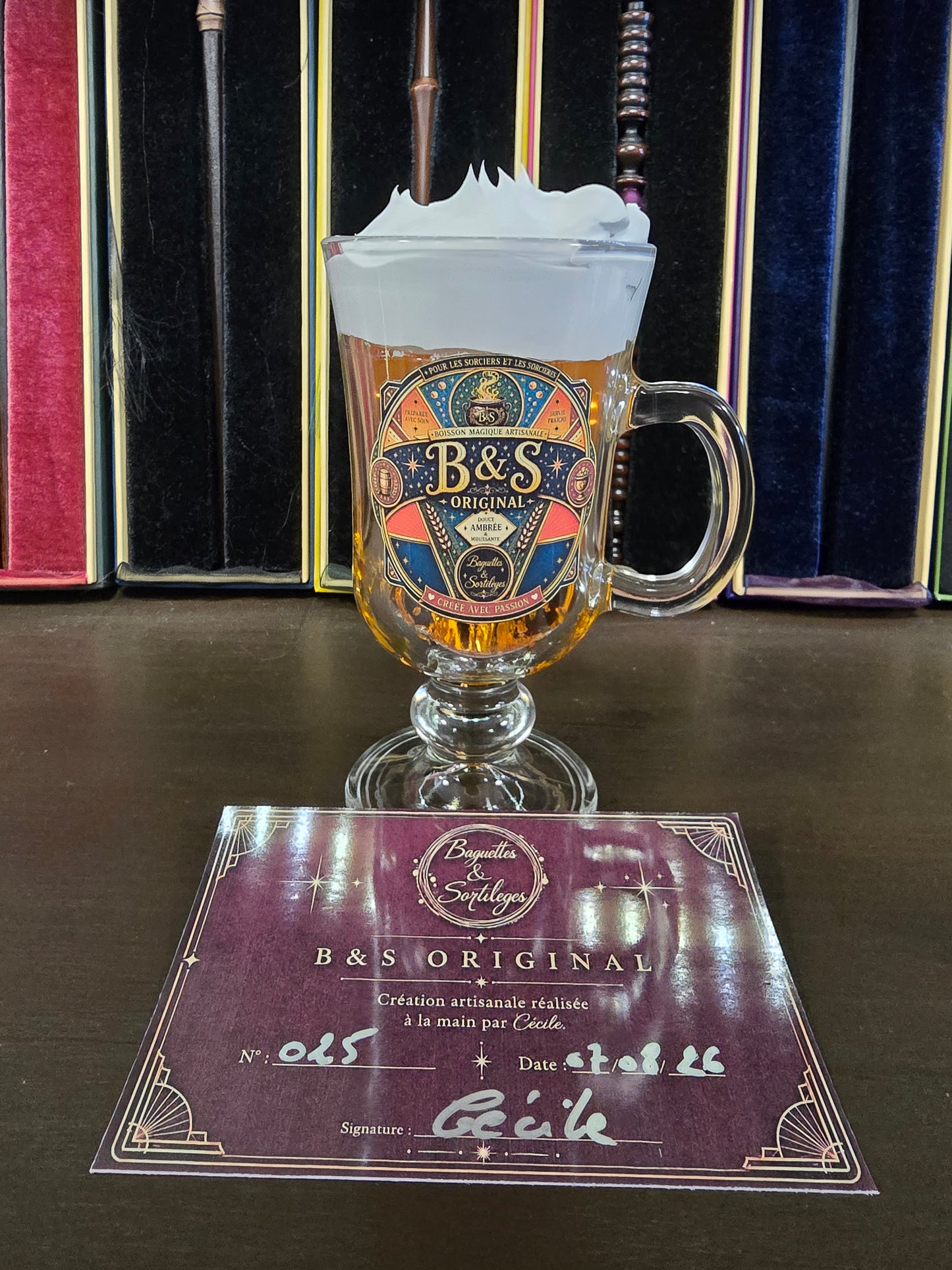 Chope de collection B&S Original n°25 – Création artisanale unique