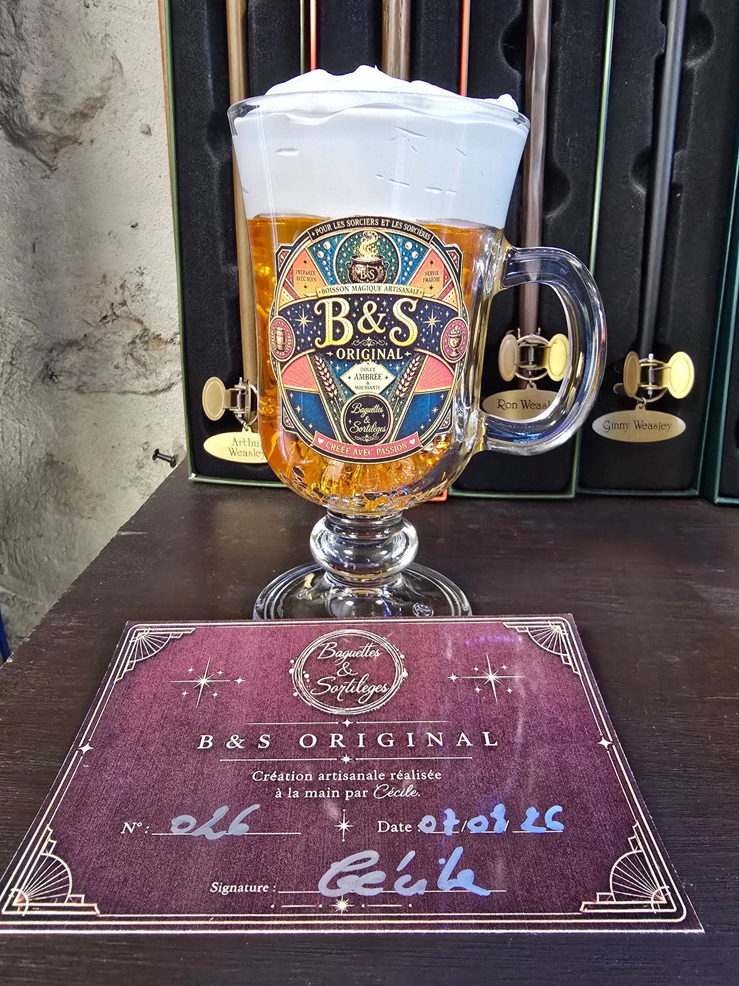 Chope de collection B&S Original n°26 – Création artisanale unique