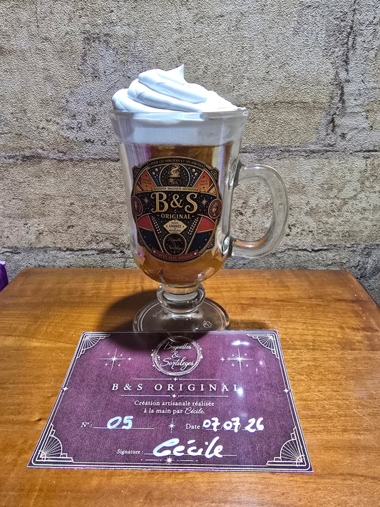 Chope de collection B&S Original numéro 5, création artisanale unique avec certificat d’authenticité signé.