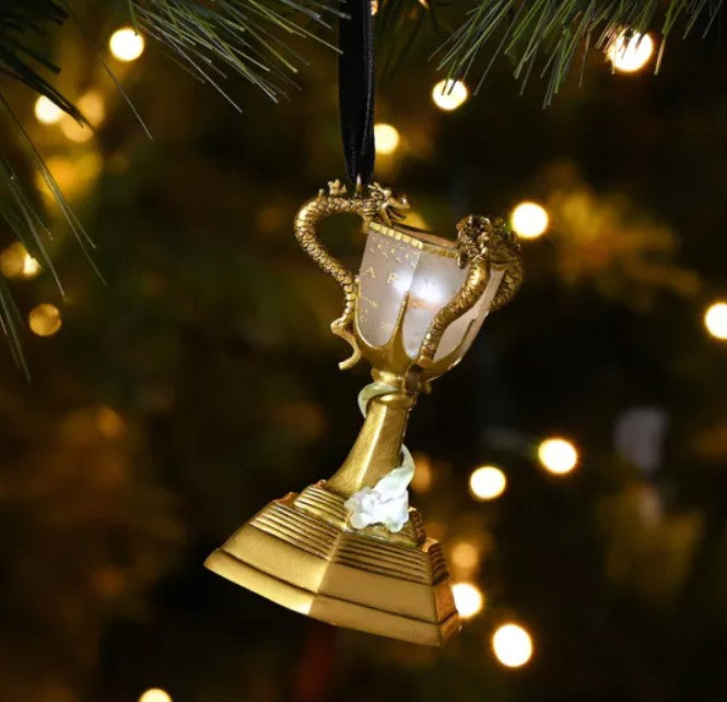Décoration de Noël Trophée des Trois Sorciers lumineuse- Harry Potter
