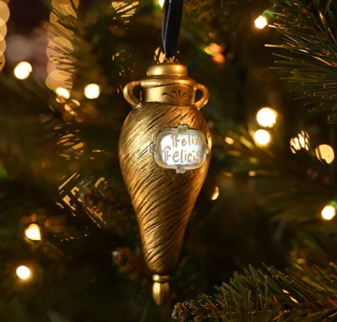 Décoration de Noël Felix Felicis lumineuse- Harry Potter