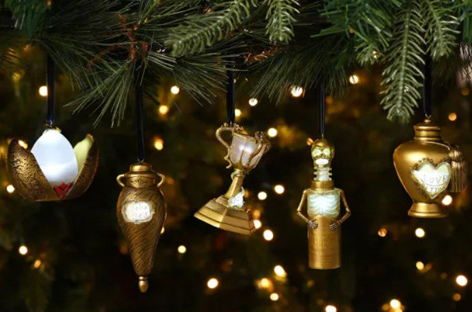 Décoration de Noël Trophée des Trois Sorciers lumineuse- Harry Potter