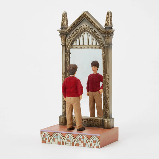 Figurine Harry avec le miroir de Rised - Harry Potter