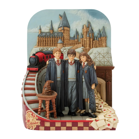 Figurine Harry, Ron et Hermione - Harry Potter
