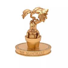Figurine Mandragore dorée - Harry Potter