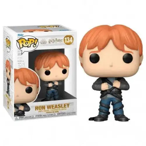 Funko Pop! Ron Weasley pris dans le Filet du Diable – scène de Harry Potter à l'école des sorciers