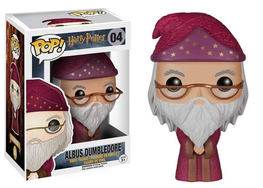 Funko POP! Harry Potter n°04 – Figurine de Dumbledore en robe pourpre