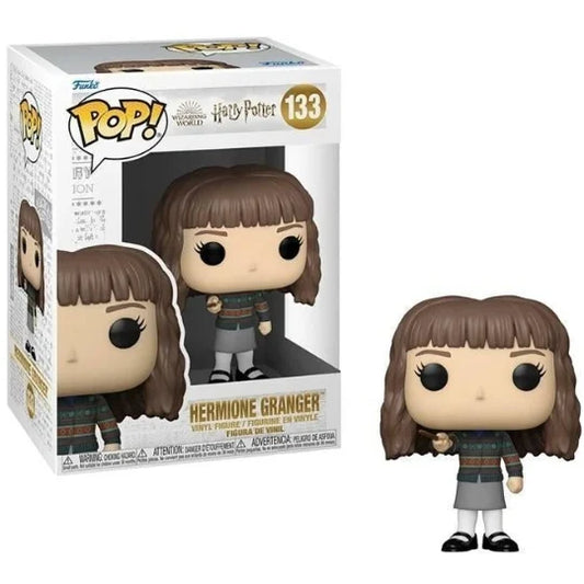 Funko Pop! Hermione Granger n°133 avec sa baguette – tenue de la quête de la Pierre Philosophale
