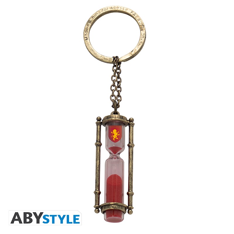 Porte clés 3D Sablier Gryffondor