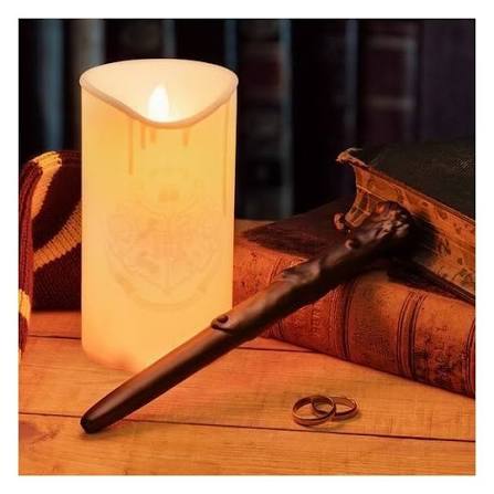 Lampe bougie avec baguette télécommande - Harry Potter