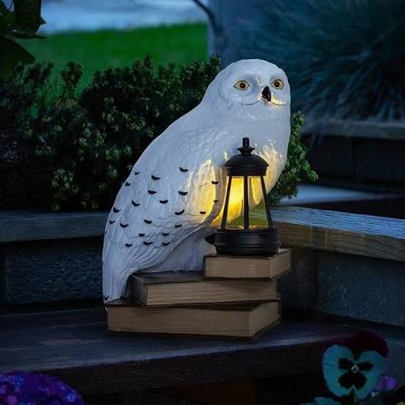 Lampe solaire Hedwige - Harry Potter