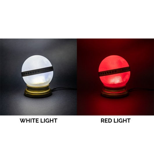 lampe rapeltout avec lumière blanche ou rouge