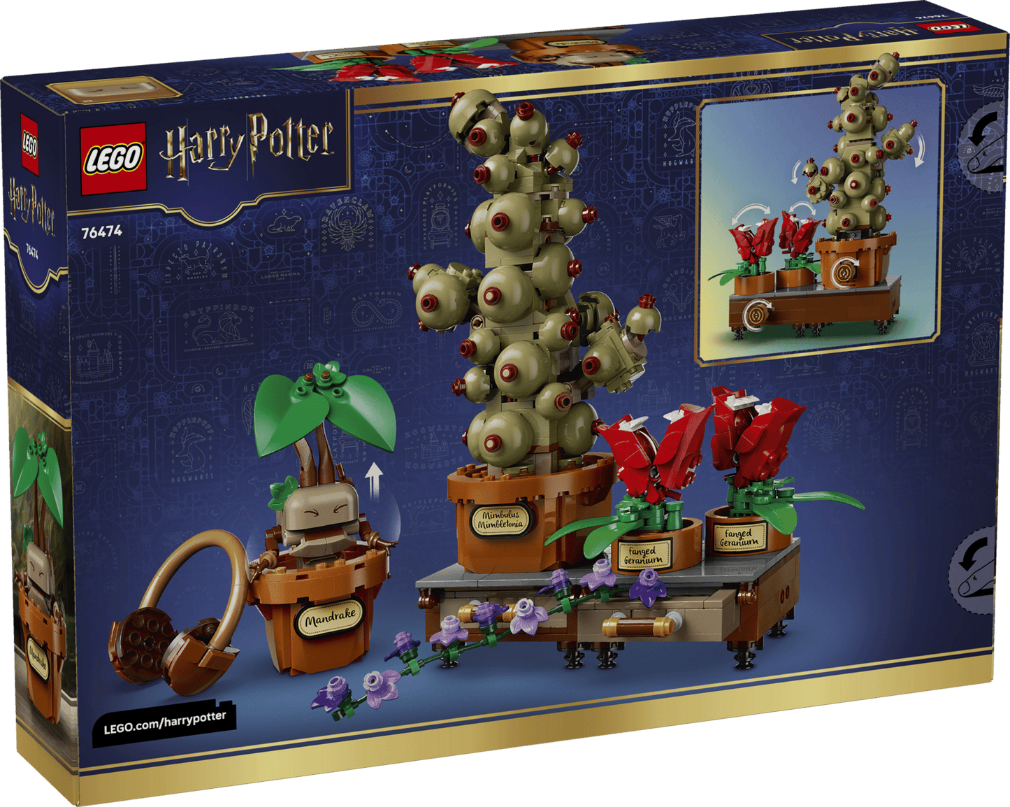 LEGO Harry Potter 76474 – Cours de Botanique de Poudlard