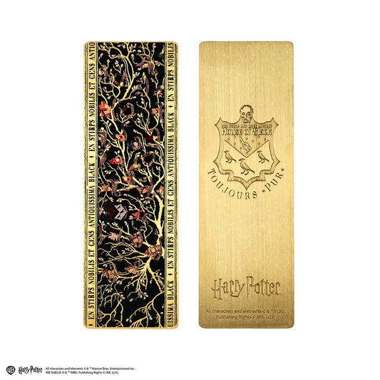 marque page metal famille black harry potter
