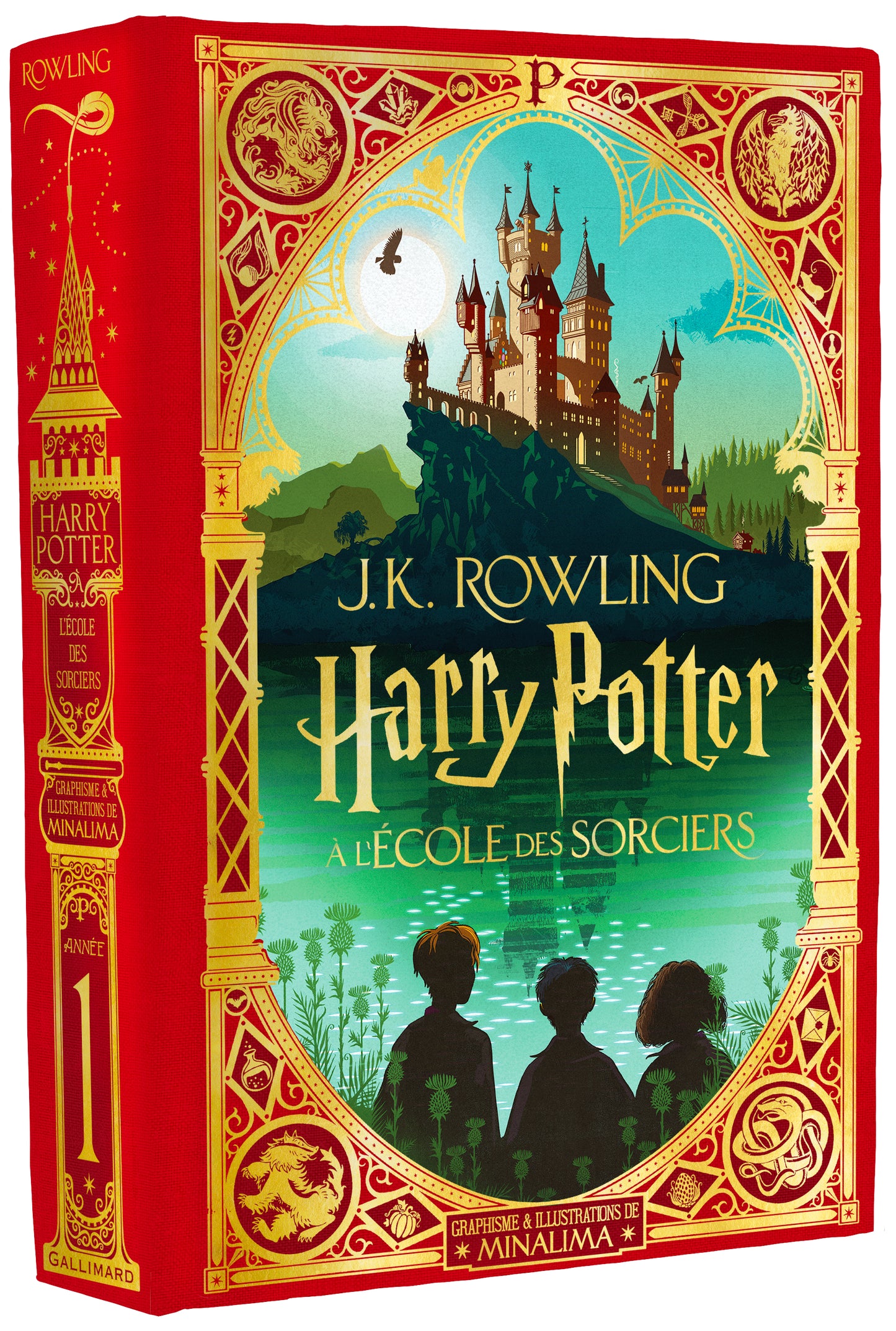 Livre Harry Potter à l’École des Sorciers – Édition MinaLima illustrée