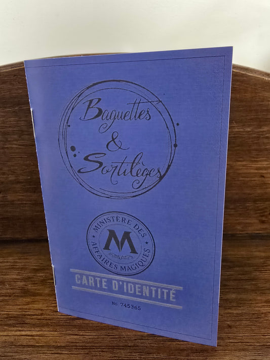 Passeport du Ministère des Affaires Magiques – Kit Personnalisé