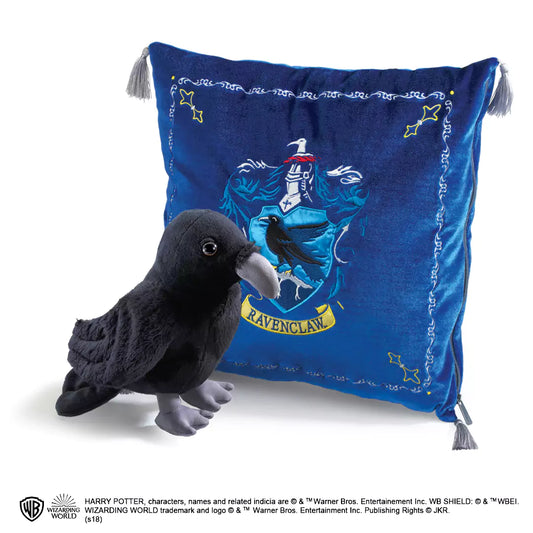 Peluche Coussin Maison Serdaigle avec Corbeau – Harry Potter