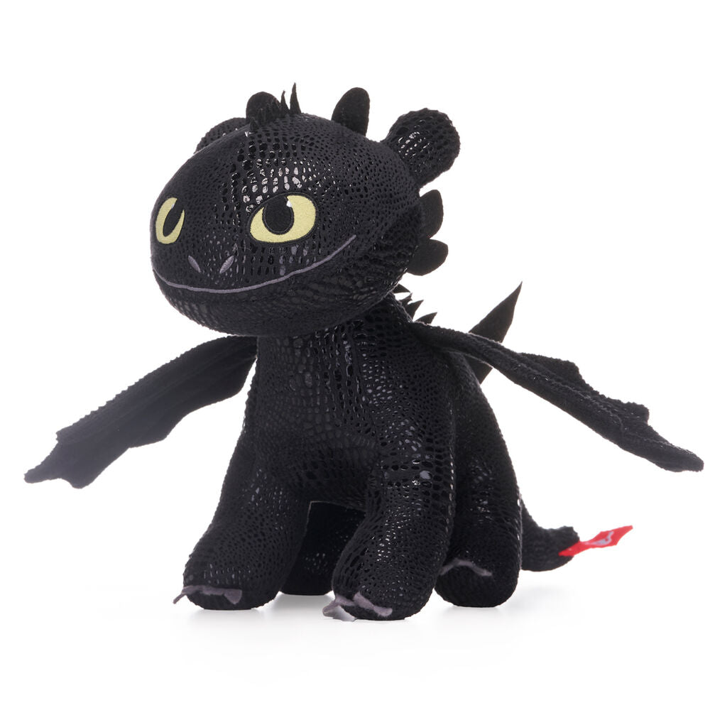 Peluche Krokmou 30 cm Debout Écailles Brillantes – Dragons