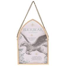 Plaque transparente Buck - Harry Potter