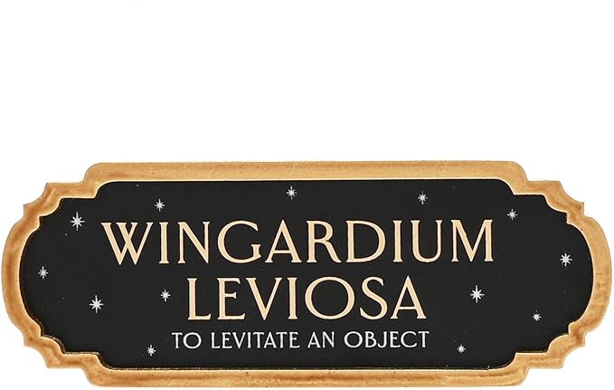 Petite plaque murale Wingardium Leviosa - Harry Potter