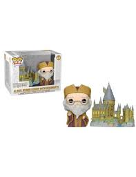 Pop! Dumbledore avec décor château de Poudlard – collection Harry Potter Funko
