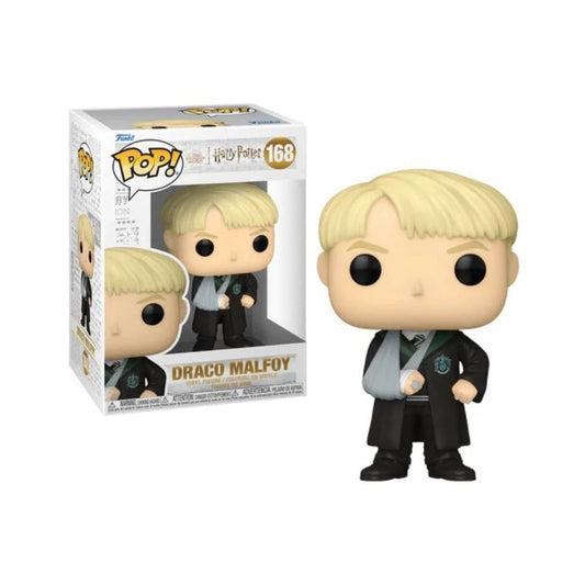 Funko POP! Harry Potter n°168 – Figurine Draco Malfoy avec bras en écharpe