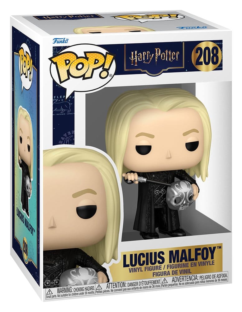 Pop Lucius Malfoy 208 Harry Potter dans sa boîte-fenêtre