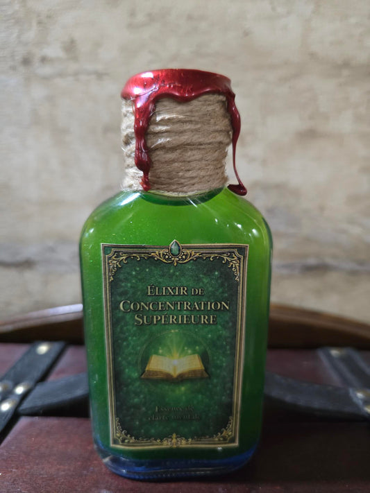 Potion Élixir de Concentration Supérieure – Flasque