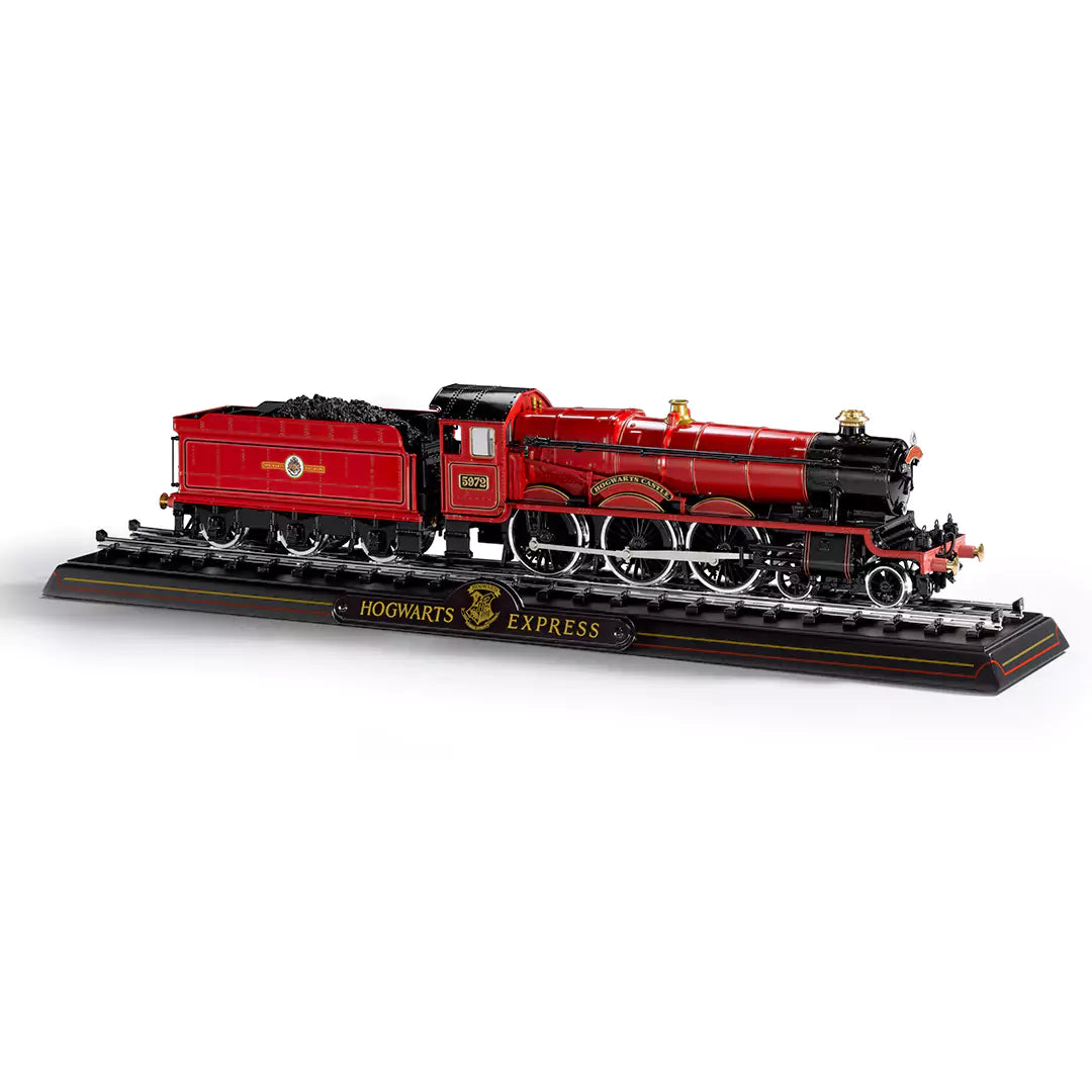 Réplique du Poudlard Express avec locomotive, wagon et socle plastique