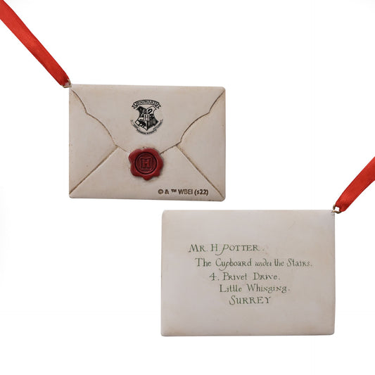 Set de 3 Décorations de Noël Lettre, Hedwige & Clé Volante - Harry Potter