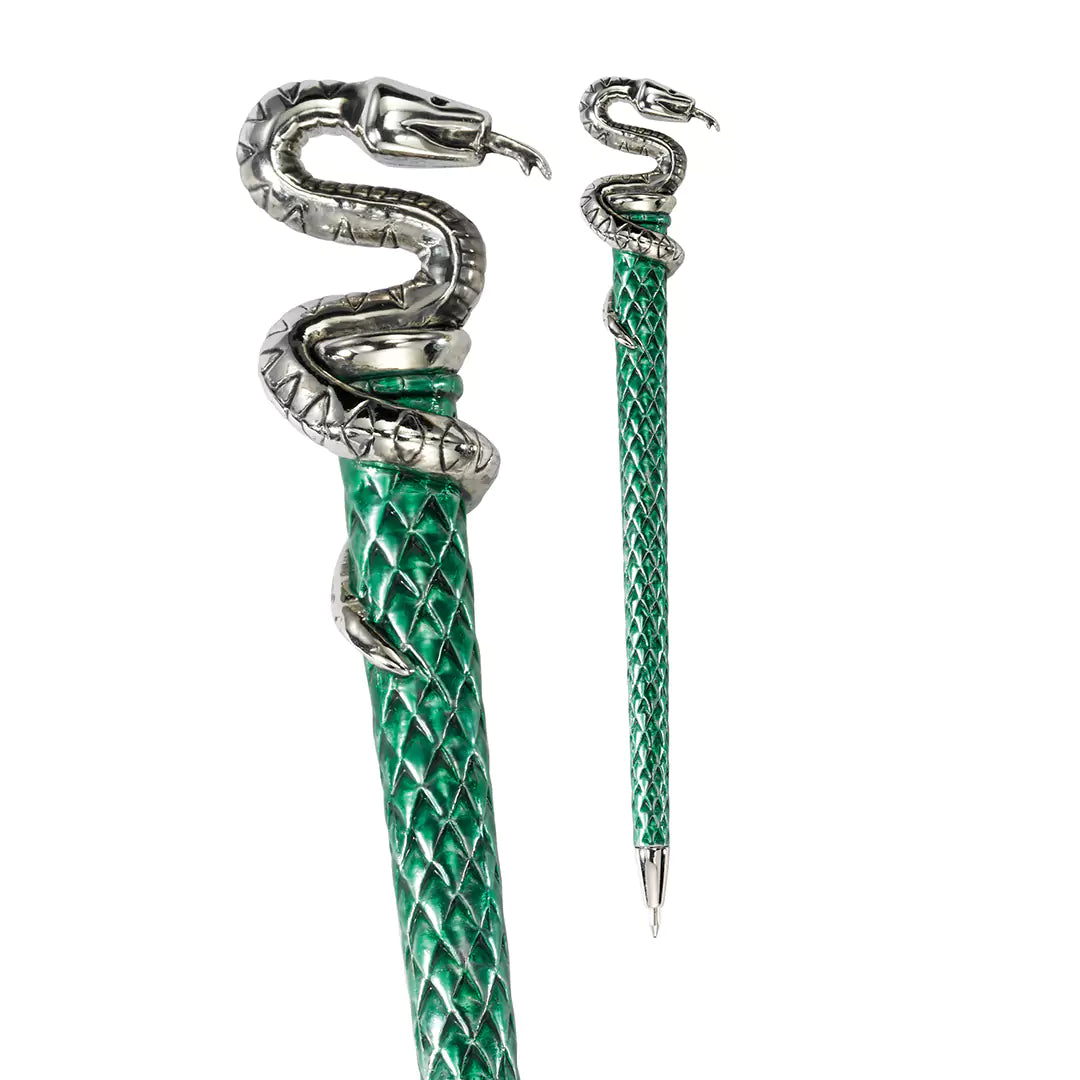 Stylo Serpentard – Harry Potter – Plaqué Argent