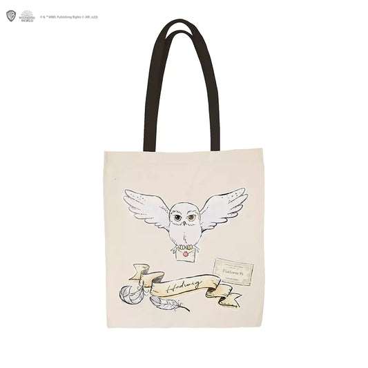 tote bag hedwige harry potter coton